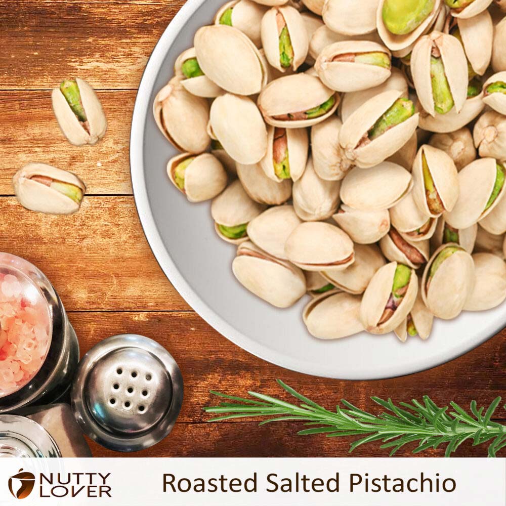 1KG Premium Pistachio Nut USA [Roasted Salted] (2 x 500gram) Nutty Lover
